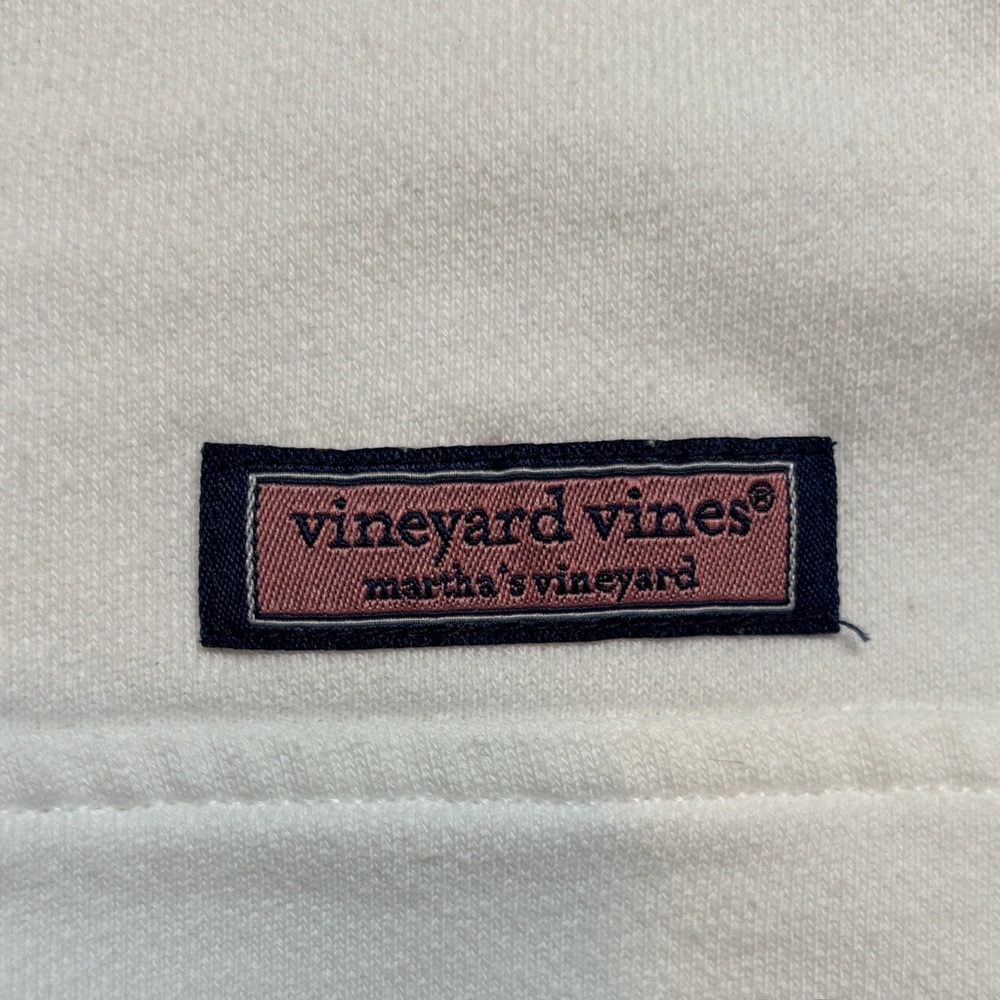 Vineyard Vines White Drawstring Pullover - image 7
